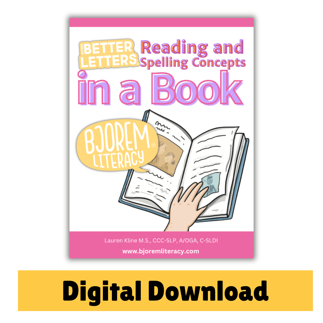 Better Letters Reading & Spelling Concepts