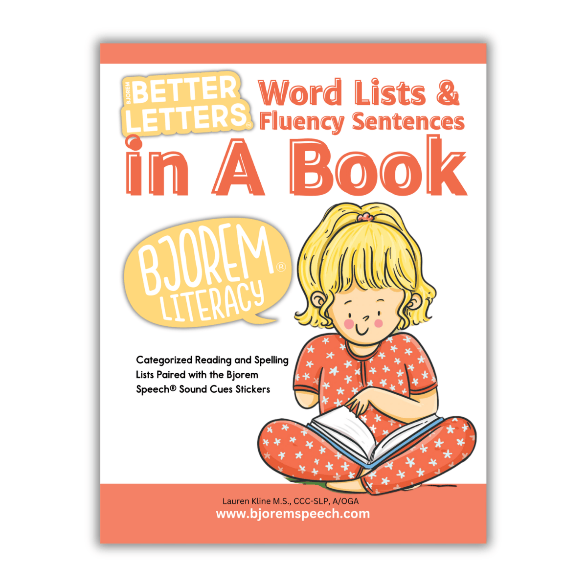Better Letters Word Lists & Fluency Sentences